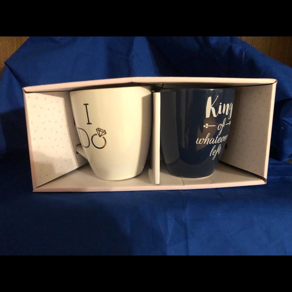 King of Whatever’s Left & I Do Cup Set